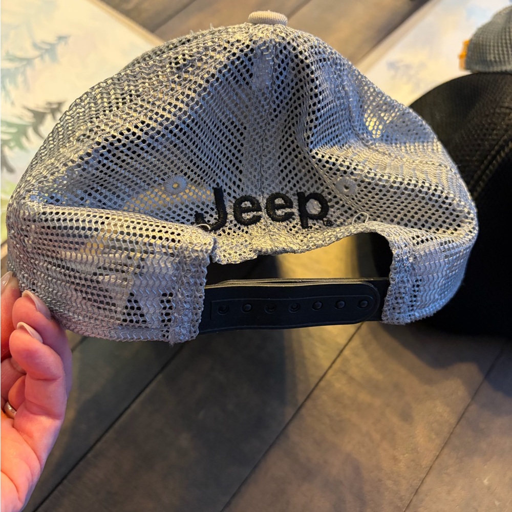 Jeep Gray Camouflage Men's Hat - Picture 2 of 4